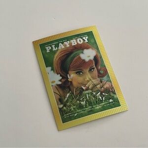 90s Vintage Playboy Chromium Cover Card Carrie Enwright Collectors 1995 #28